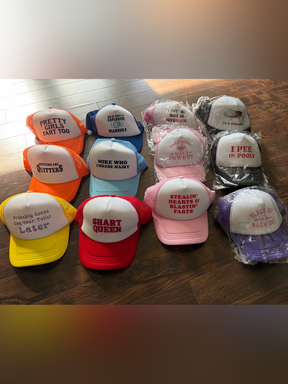 Crude Trucker Hat bundle
